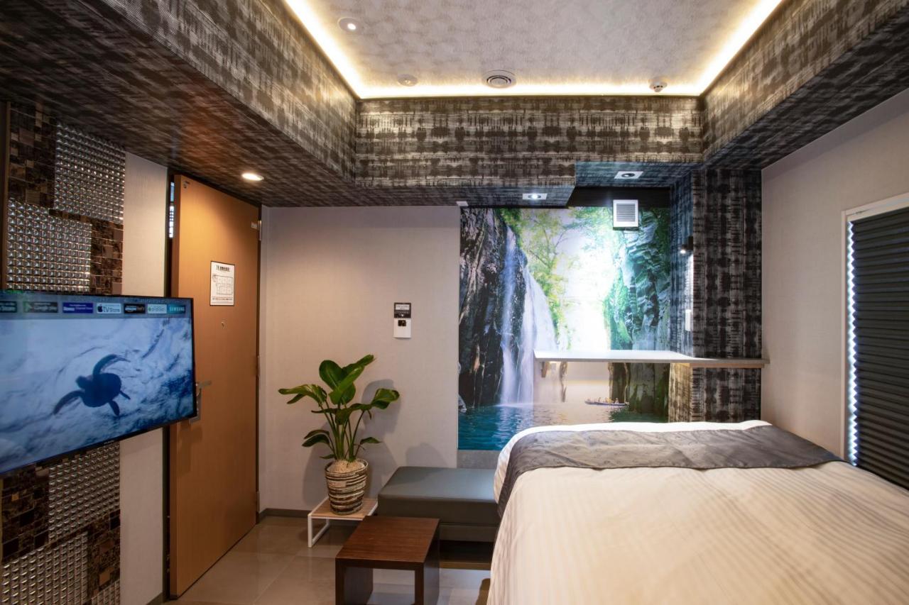 Hotel Xcell Hiroshima Nagarekawa Bagian luar foto